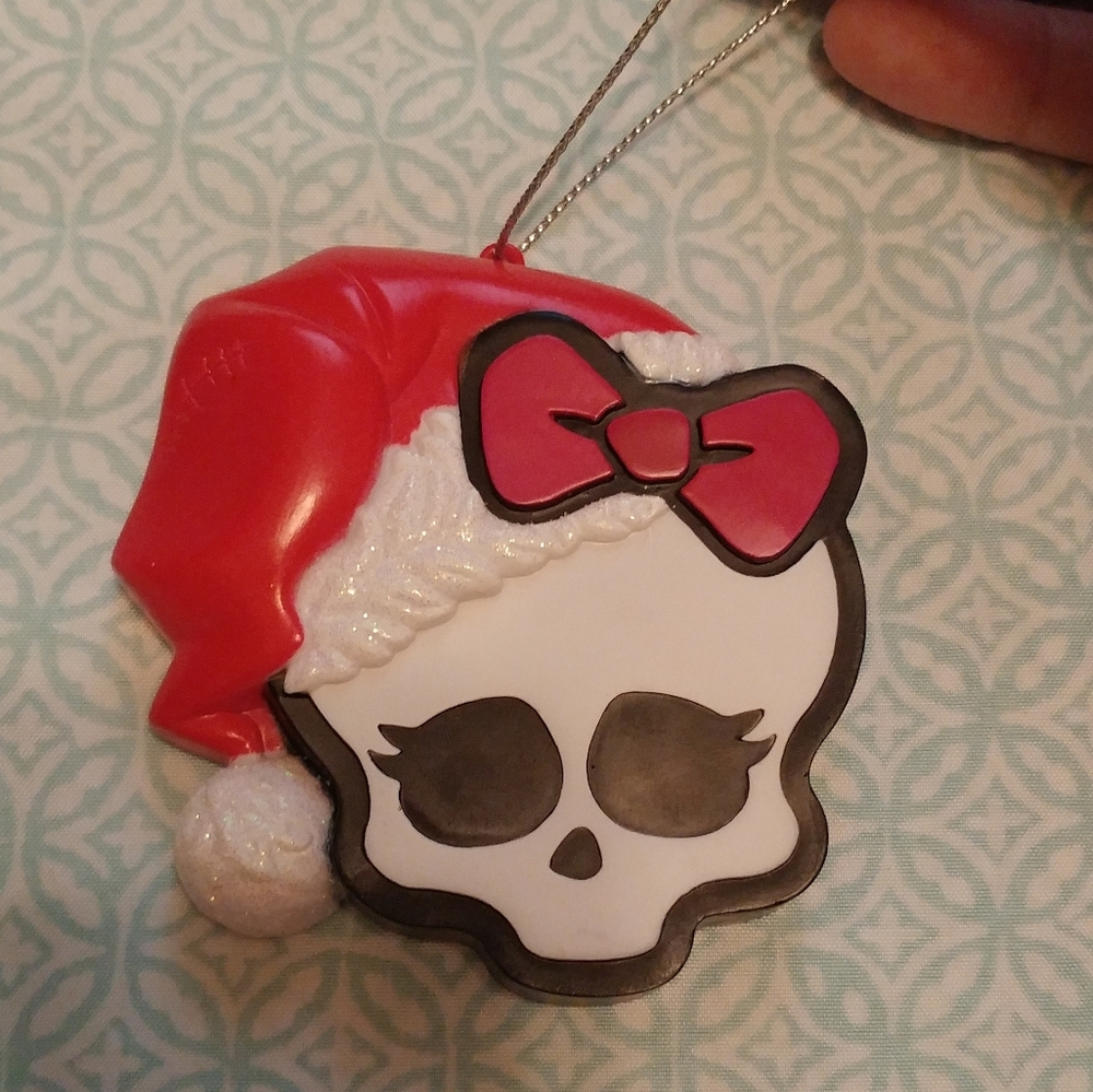 American Greetings Skull Christmas Ornament